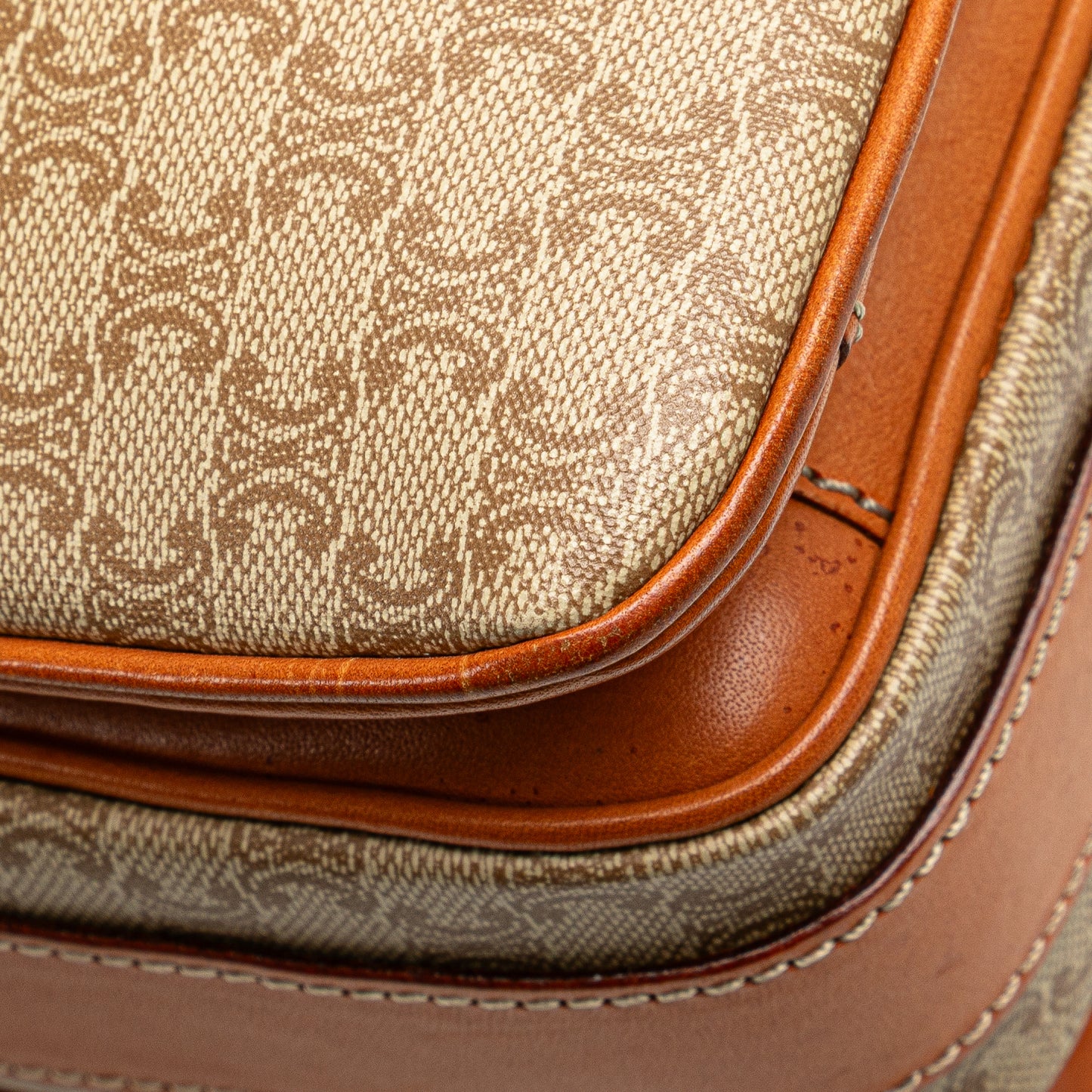 Celine Macadam Coated Canvas Crossbody