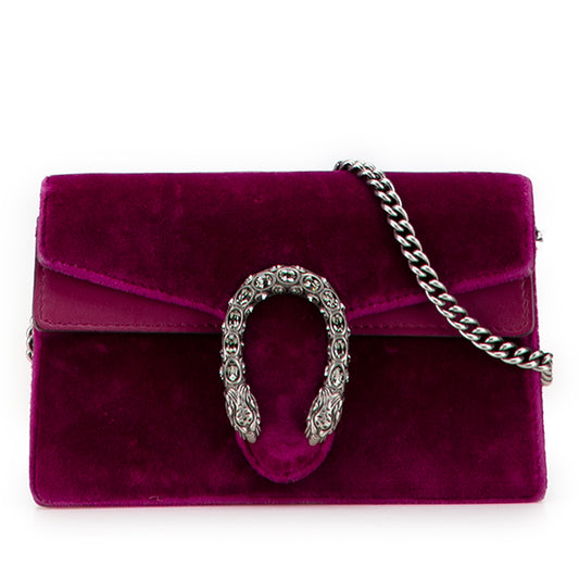 Gucci Mini Velvet Dionysus Crossbody