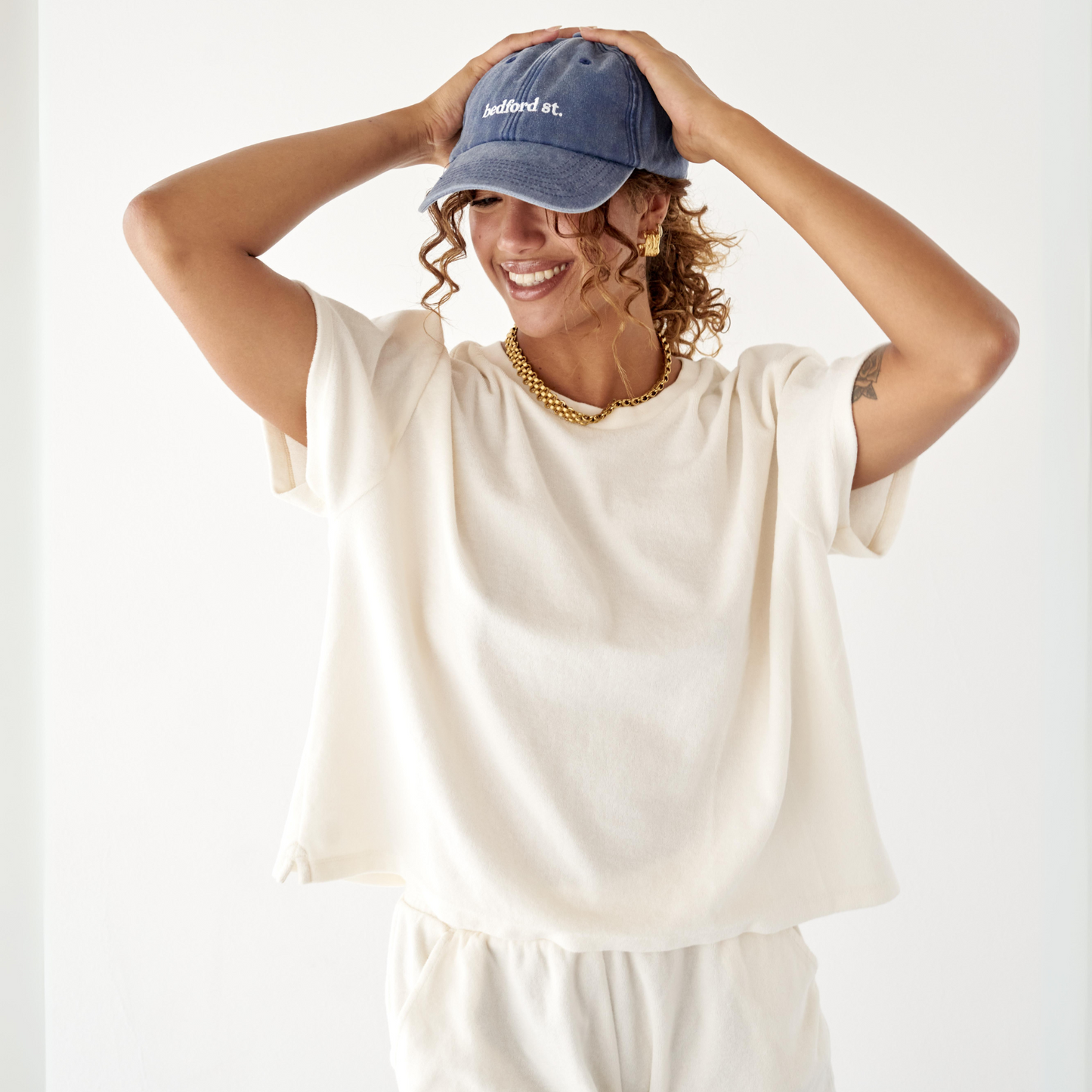 Logo cap | Washed cotton
