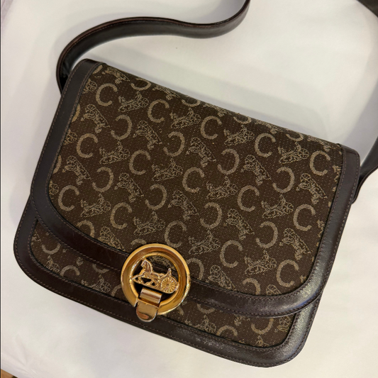 Celine Macadam Canvas Crossbody