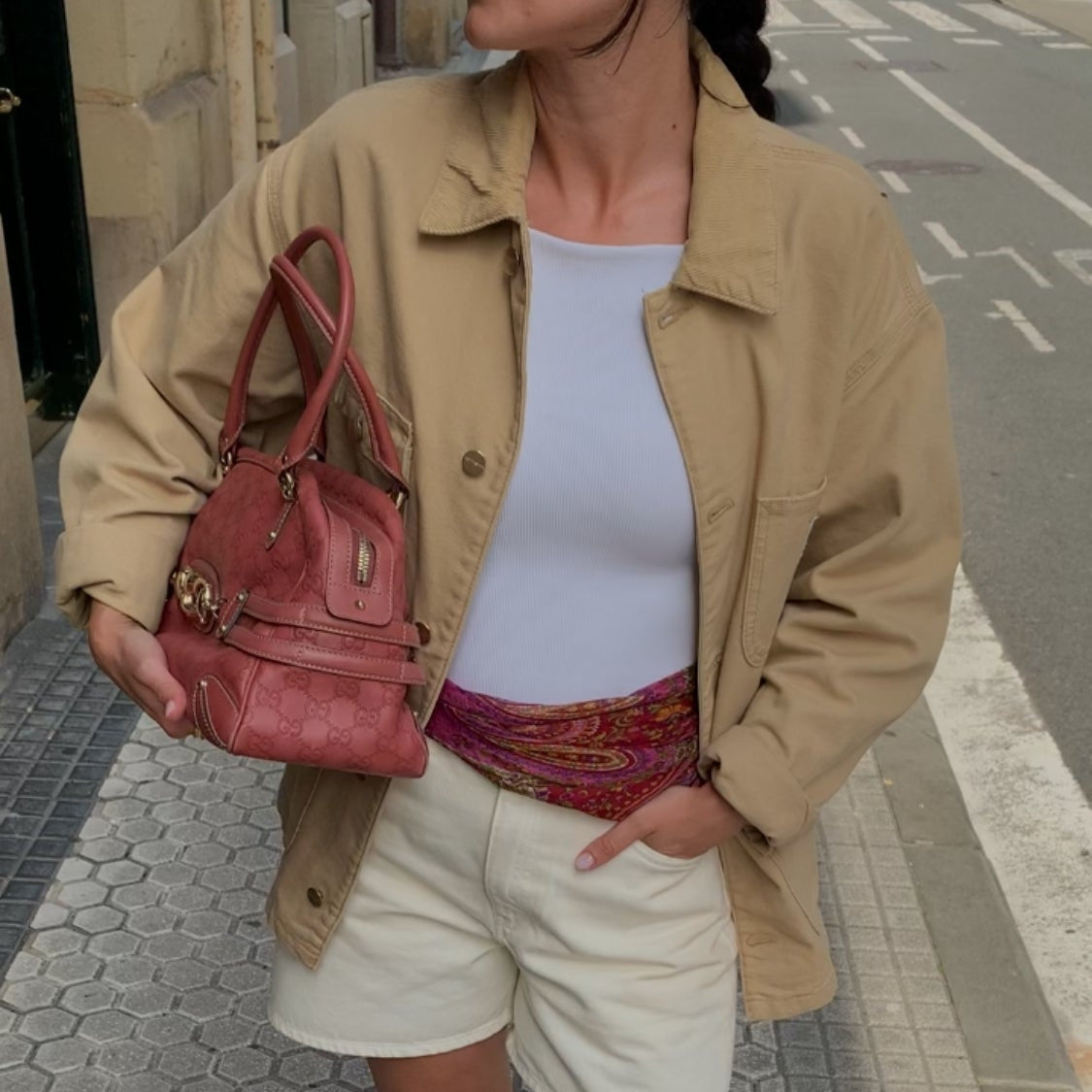 Gucci Wave Boston Guccisima Bag