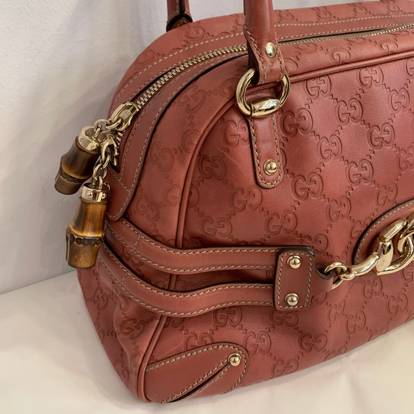 Gucci Wave Boston Guccisima Bag