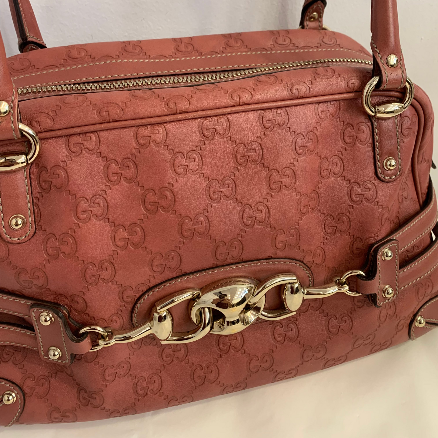 Gucci Wave Boston Guccisima Bag
