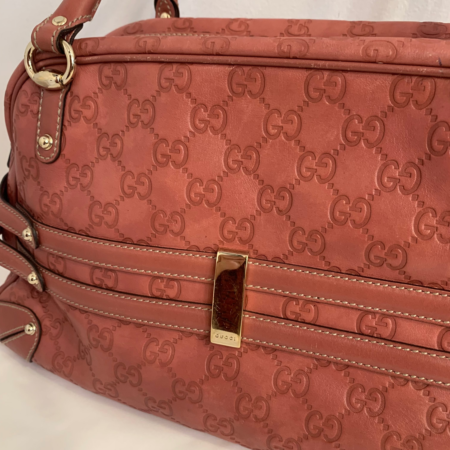 Gucci Wave Boston Guccisima Bag