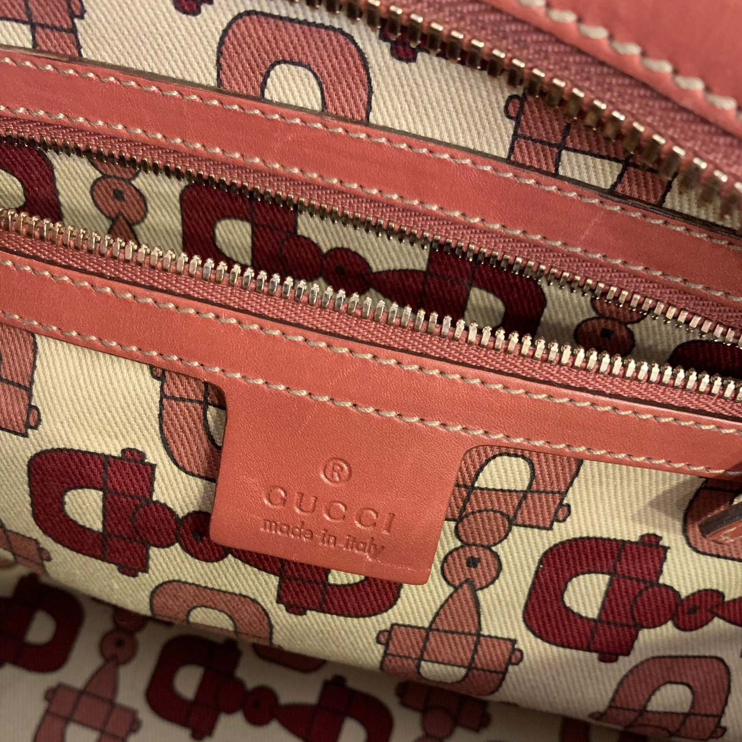 Gucci Wave Boston Guccisima Bag