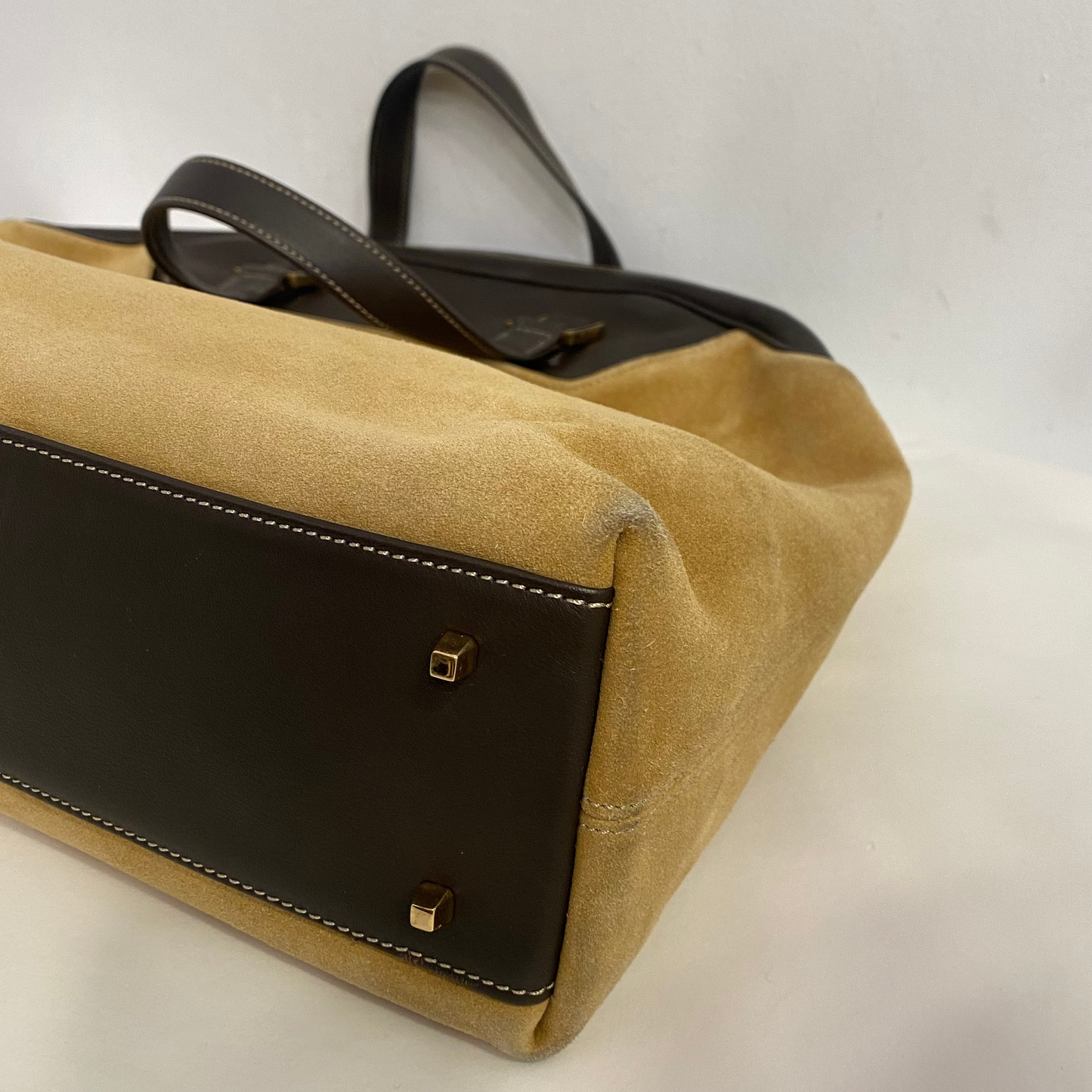 Bolso Boston de ante Loewe