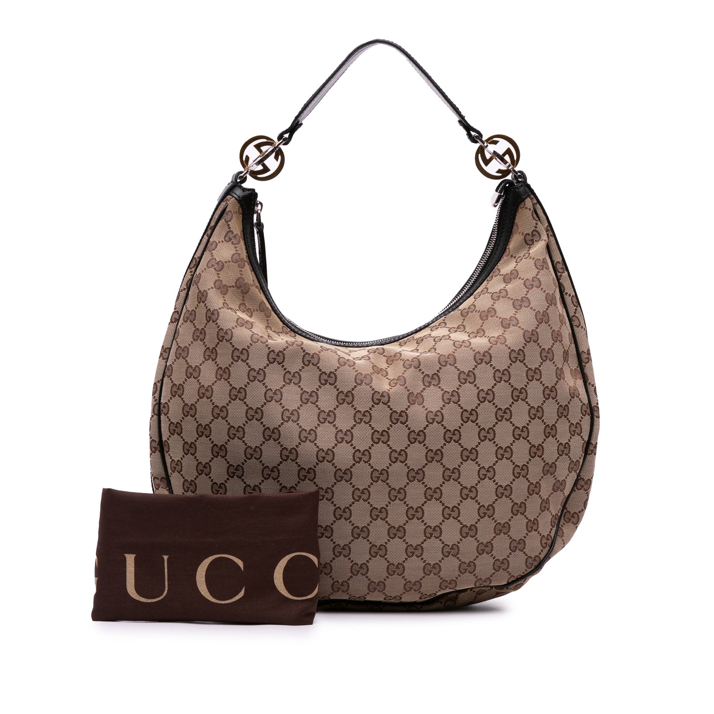 Gucci GG Canvas Twins Hobo