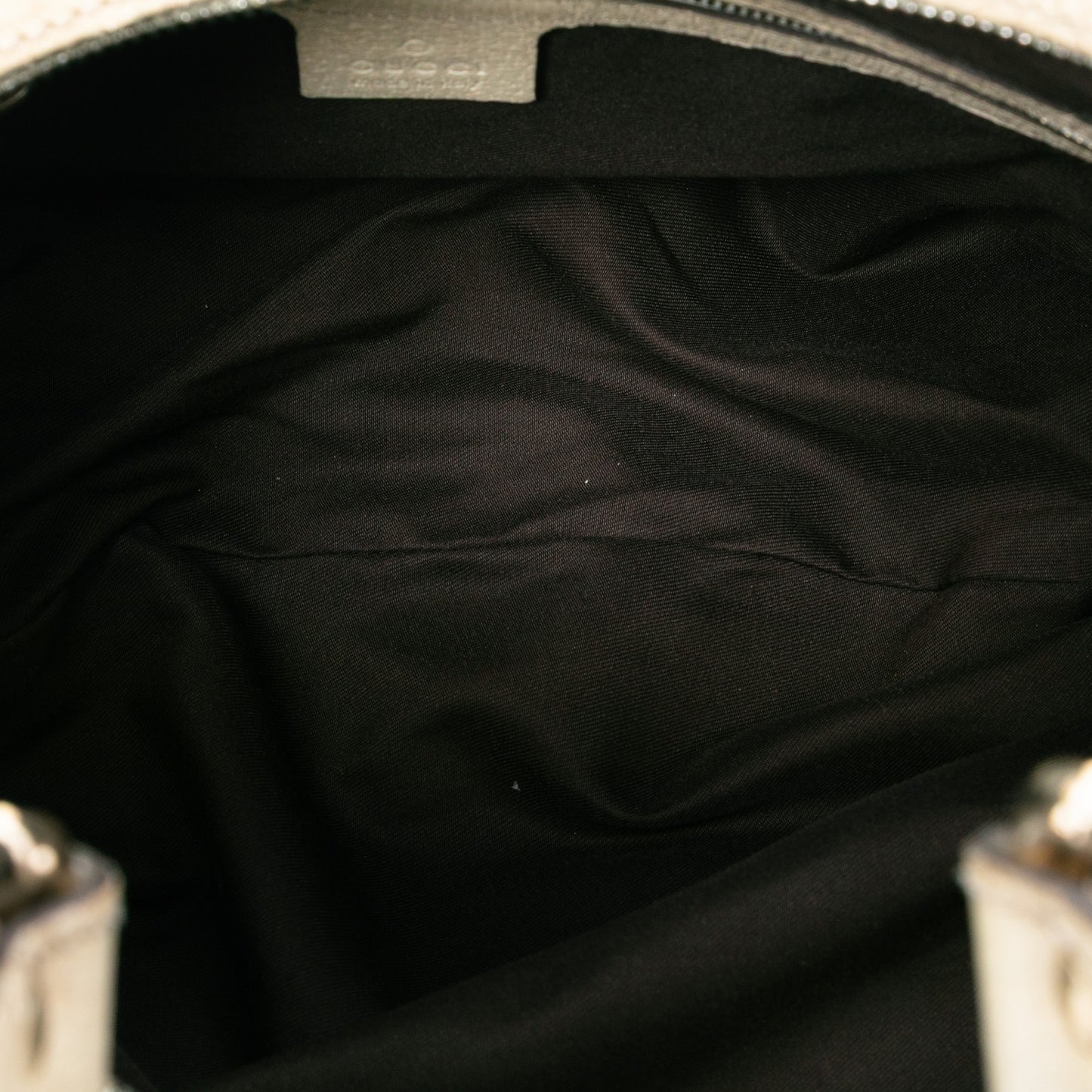 Gucci GG Canvas Bamboo Horsebit Amalfi Hobo