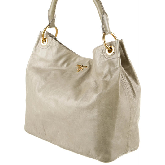 Prada Vitello Shine Hobo