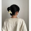 Hair clip S | Marble