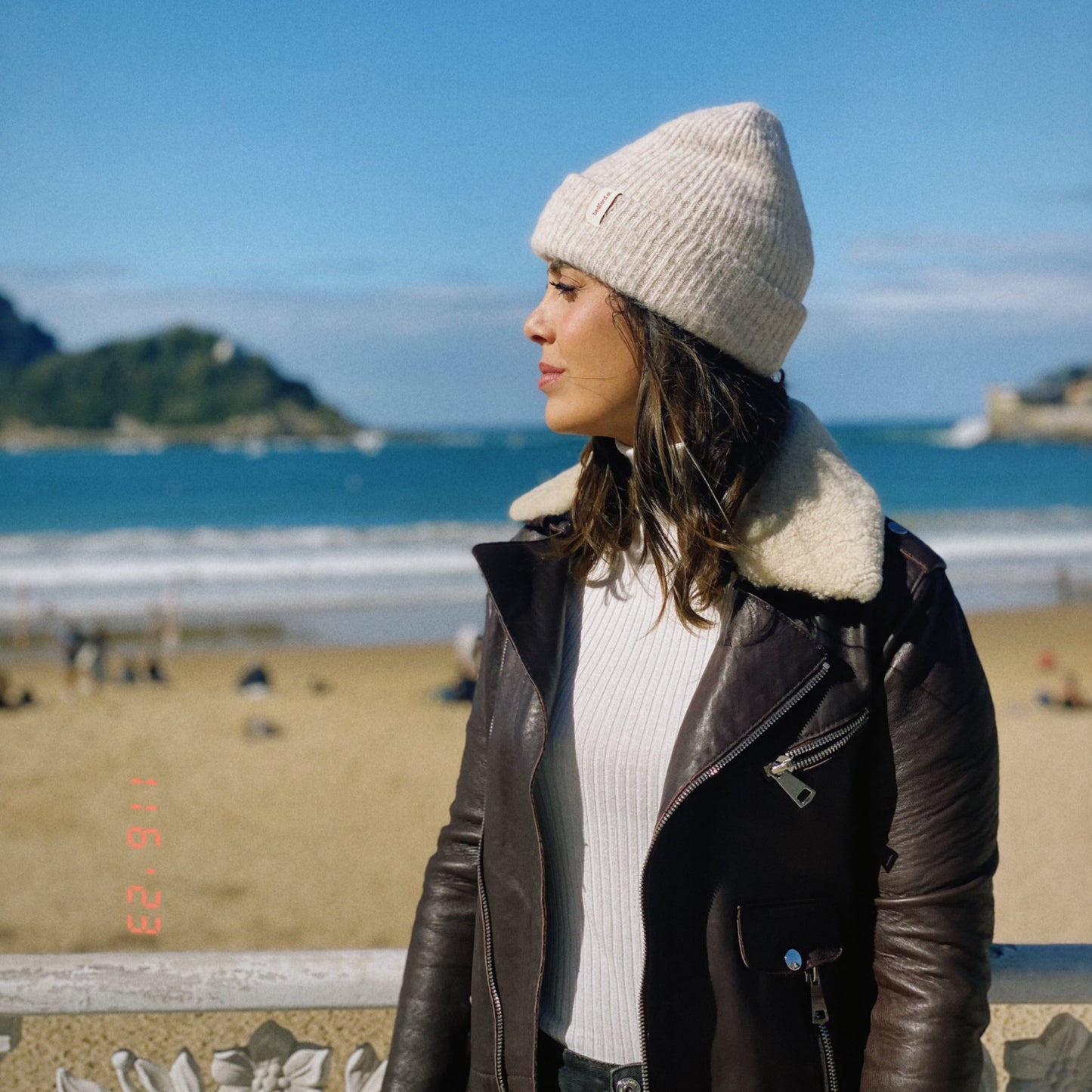 Cozy beanie | Latte