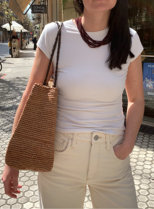 Capri Raffia Bag