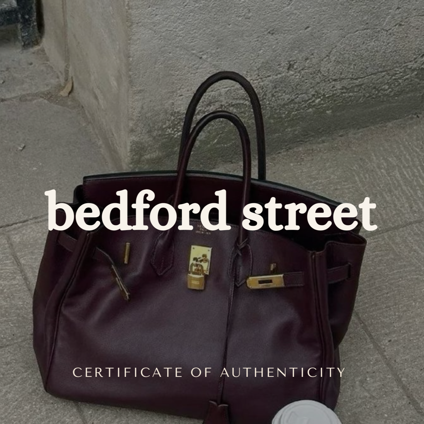Certificate of Authenticity