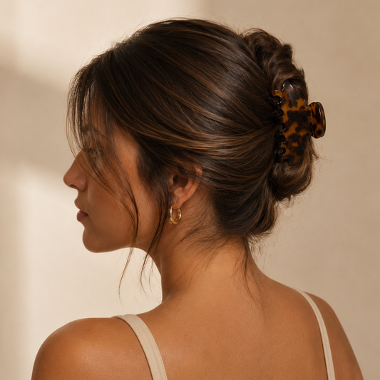 Hair clip L | Tortoise