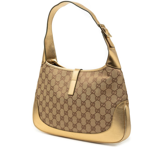 Gucci GG Canvas Jackie Shoulder Bag