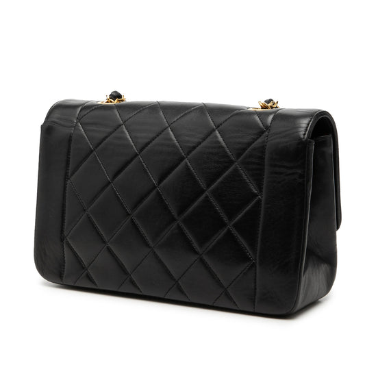 Chanel Small Lambskin Diana Flap
