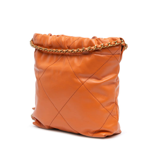 Chanel Mini Shiny Calfskin 22 Handbag