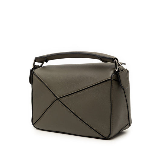 Loewe Mini Calfskin Puzzle Satchel