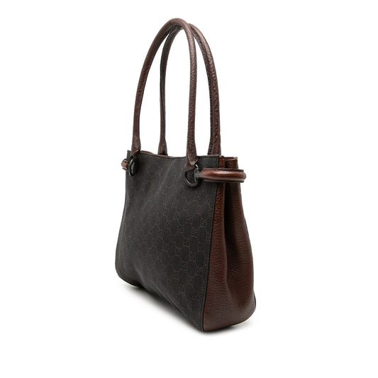 Gucci GG Denim Shoulder Bag