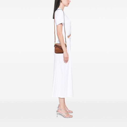 Loewe Mini Tricolor Calfskin Puzzle Satchel