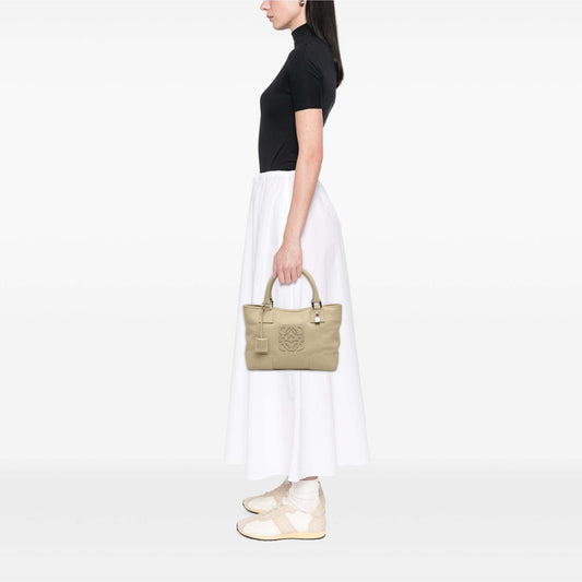 Loewe Leather Fusta 30 Anagram Tote Bag