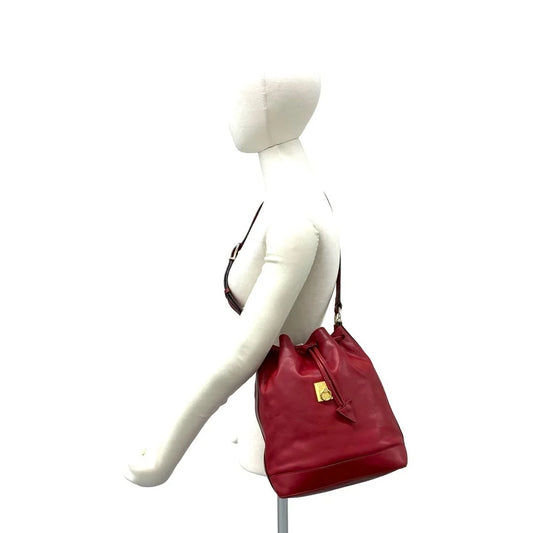 Celine Leather Bucket Bag
