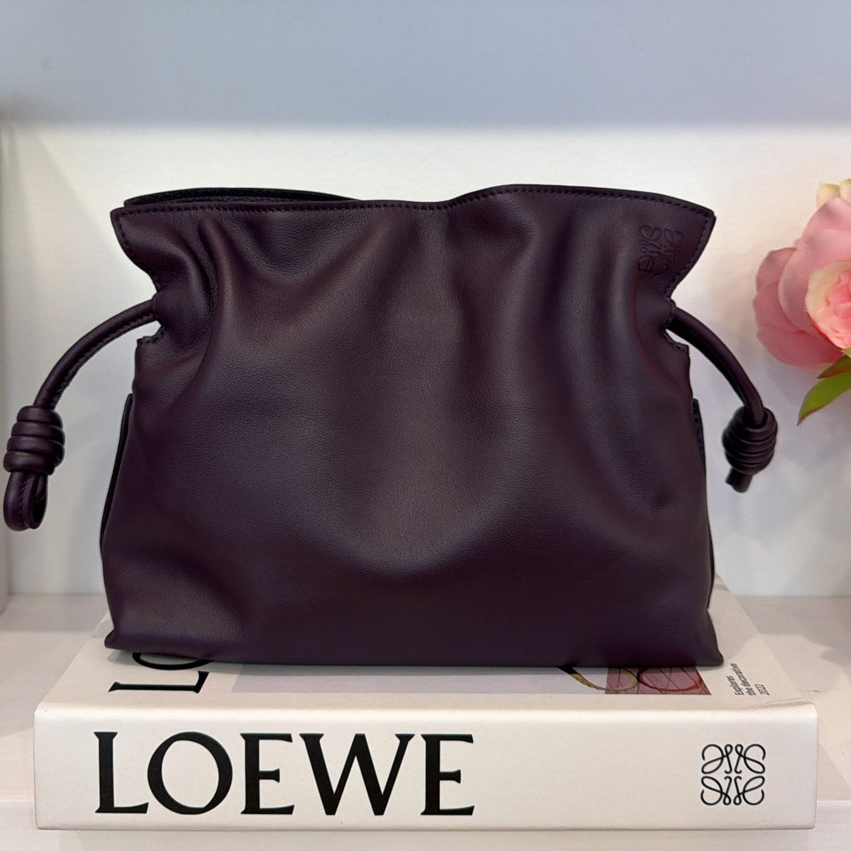 Loewe Nappa Flamenco Knot Crossbody