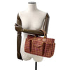 Gucci Checkered Wool Childrens Pocket Handbag