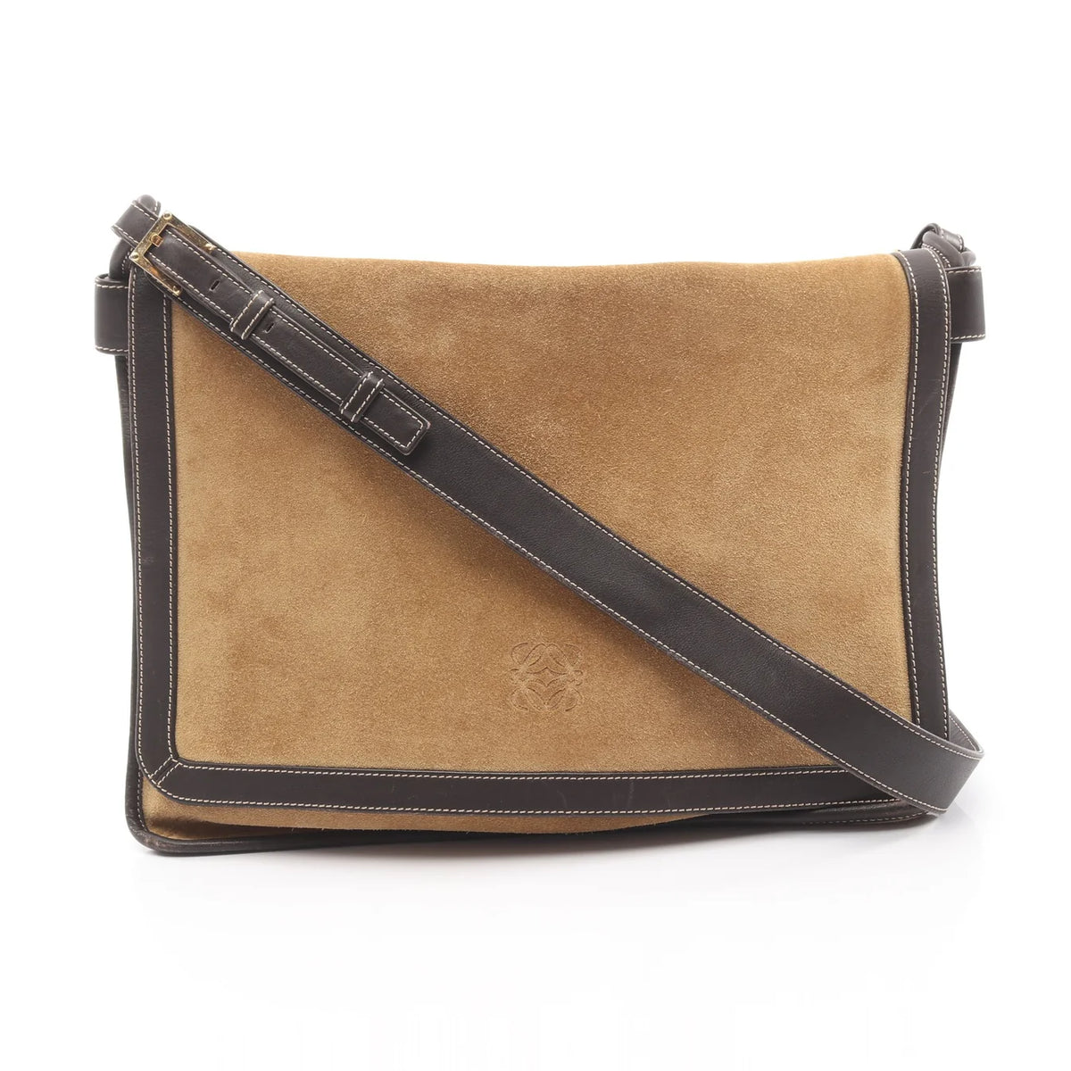 Loewe Suede Messenger Bag XL