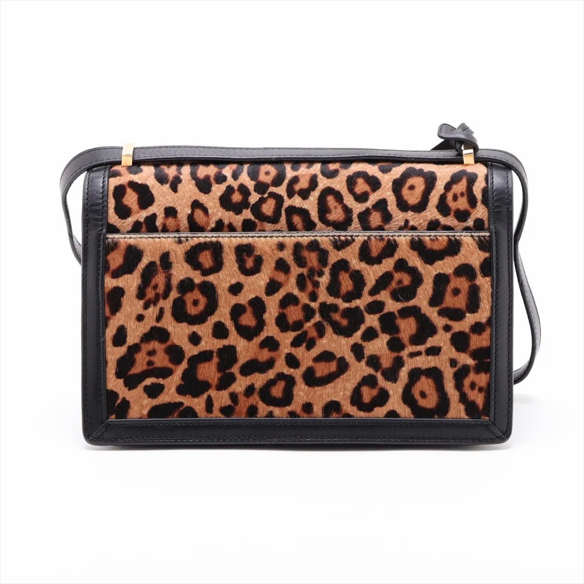 Loewe Barcelona Shoulder Bag Brown X Black