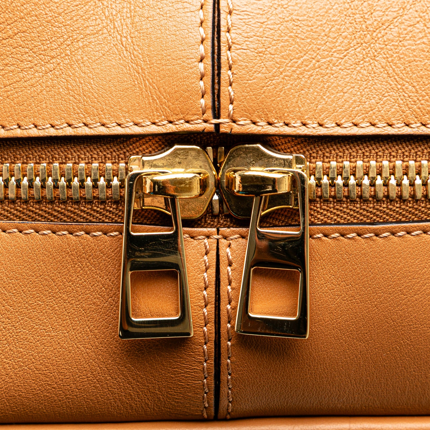 Loewe Extra Large Canvas and Cut Out Leather Amazona 75