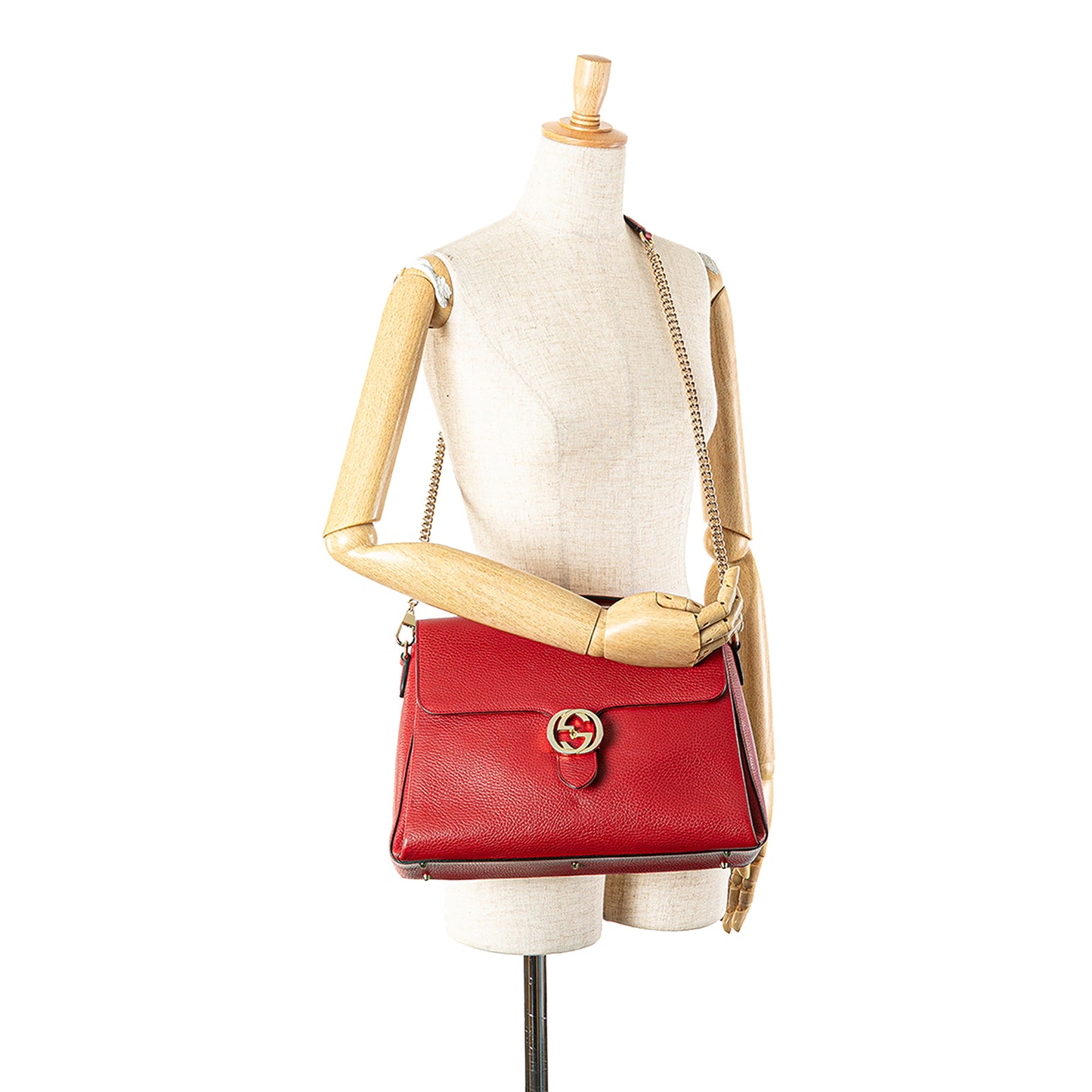 Gucci Medium G Satchel Bag