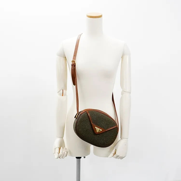 Saint Laurent Coated Canvas Crossbody