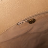 Chanel Grained Calfskin Tortoise Top Handle Tote