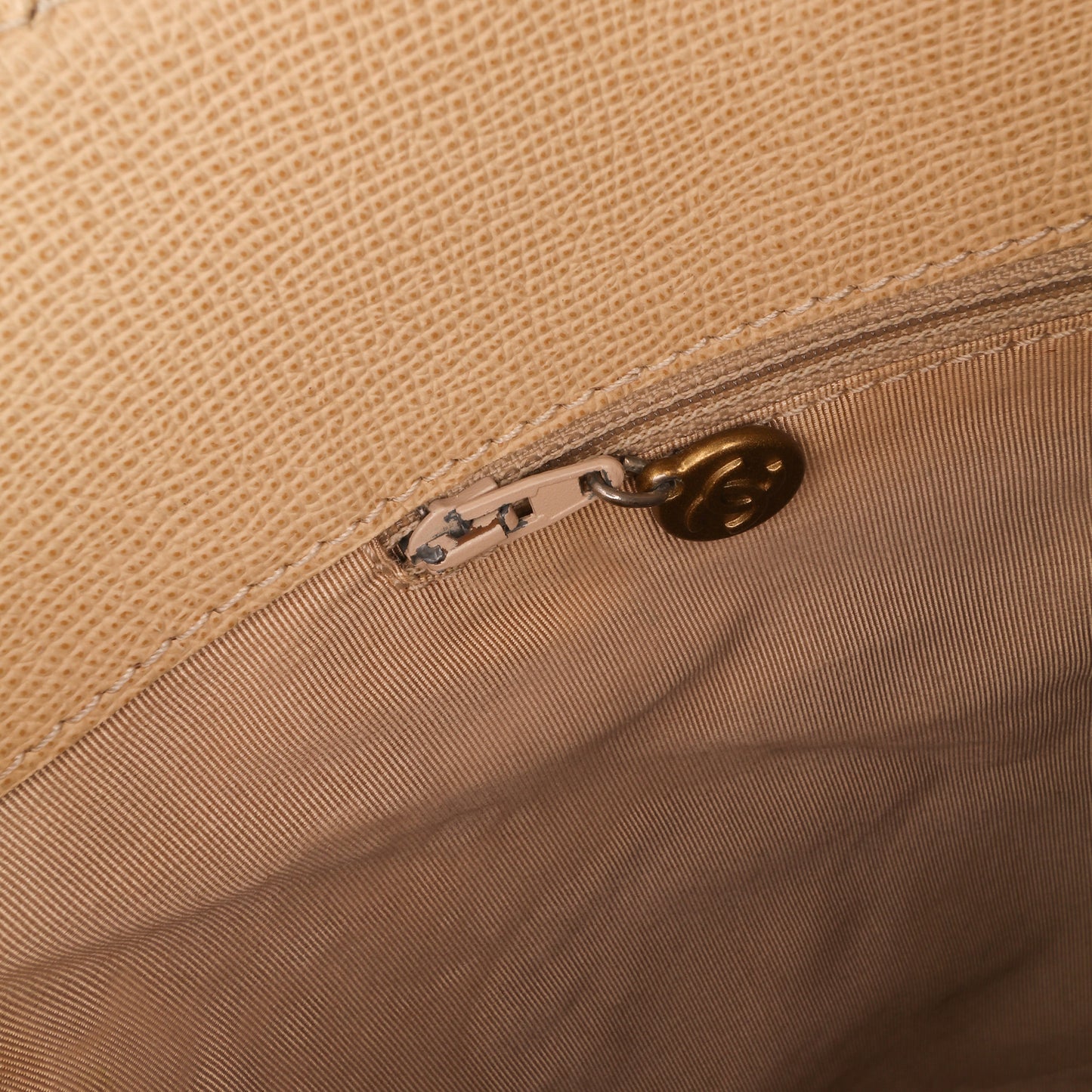 Chanel Grained Calfskin Tortoise Top Handle Tote