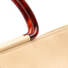 Chanel Grained Calfskin Tortoise Top Handle Tote