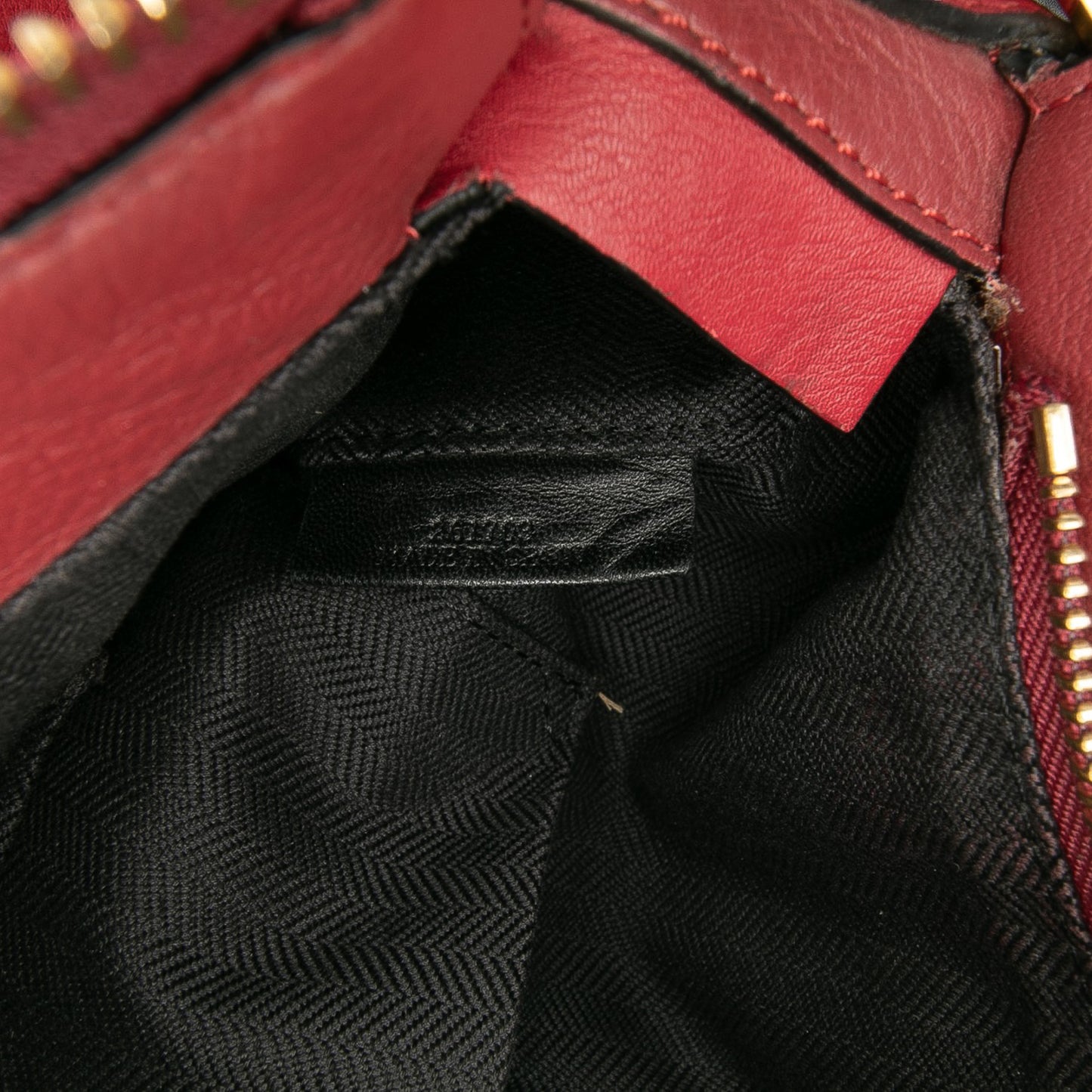Loewe Medium Tricolor Calfskin Puzzle Satchel