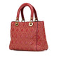 Dior Medium Lambskin Cannage Studded Supple Lady Dior