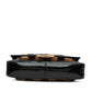 Fendi Shearling Pequin Baguette Satchel