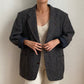 Oversize blazer - Harries Tweed