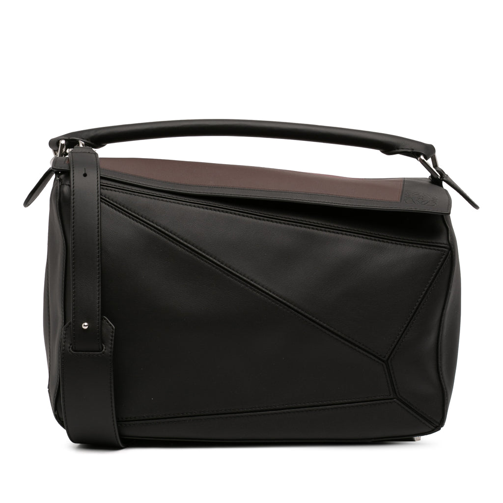 Loewe Limited Edition Josef Albers Large Calfskin Geometric Puzzle Satchel