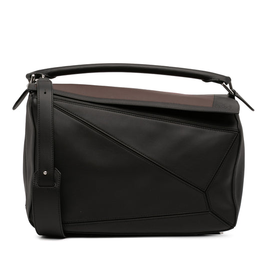 Loewe Limited Edition Josef Albers Large Calfskin Geometric Puzzle Satchel