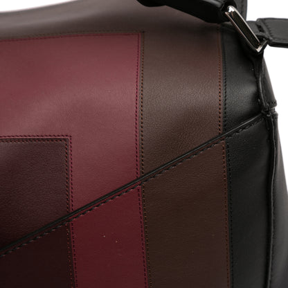 Loewe Limited Edition Josef Albers Large Calfskin Geometric Puzzle Satchel