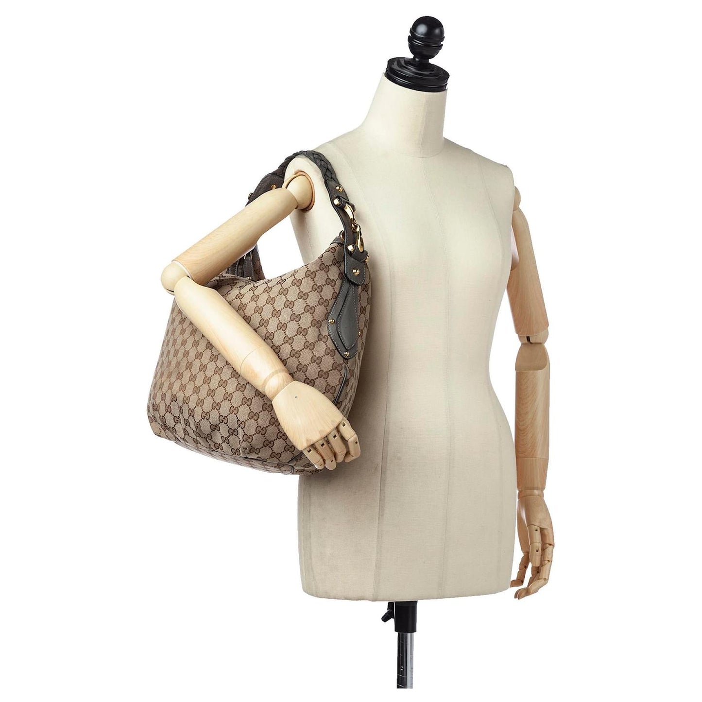 Gucci GG Canvas Pelham Hobo Bag