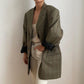 Luxury oversize blazer