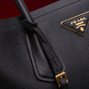 Prada Medium Saffiano Cuir Double Satchel