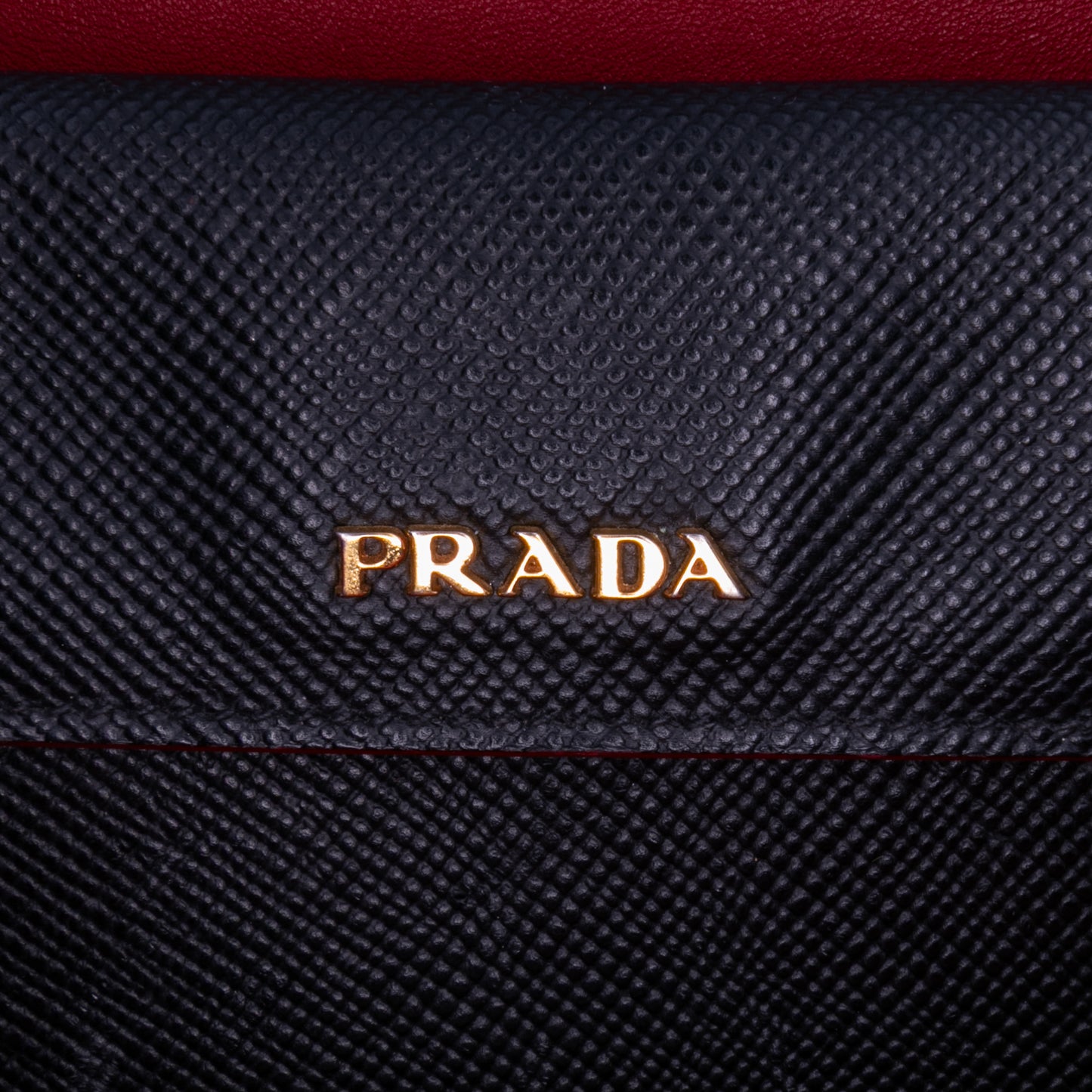 Prada Medium Saffiano Cuir Double Satchel