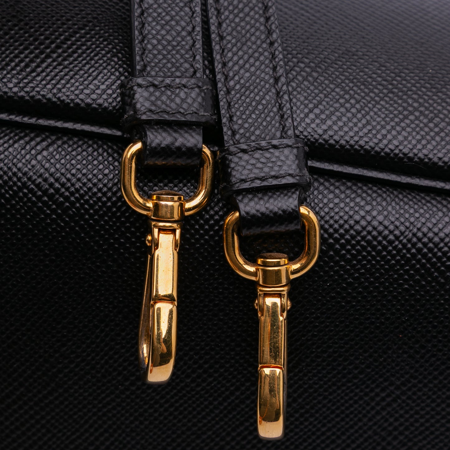 Prada Medium Saffiano Cuir Double Satchel