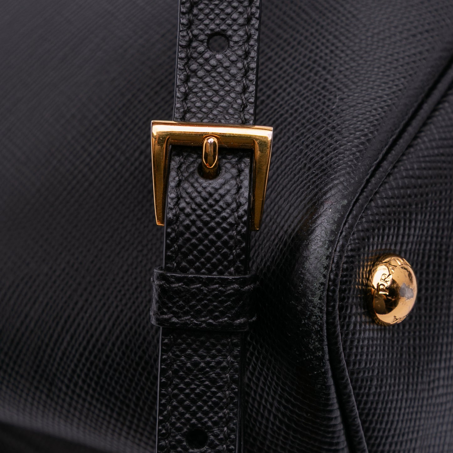 Prada Medium Saffiano Cuir Double Satchel