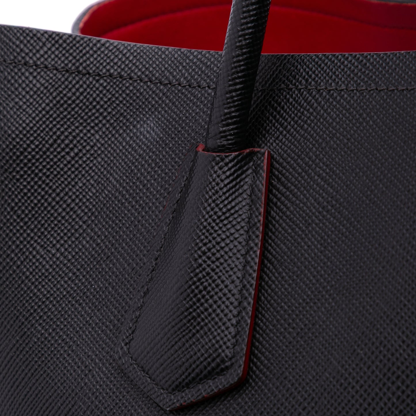 Prada Medium Saffiano Cuir Double Satchel